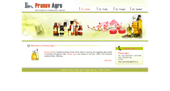 Desktop Screenshot of pranavagro.com